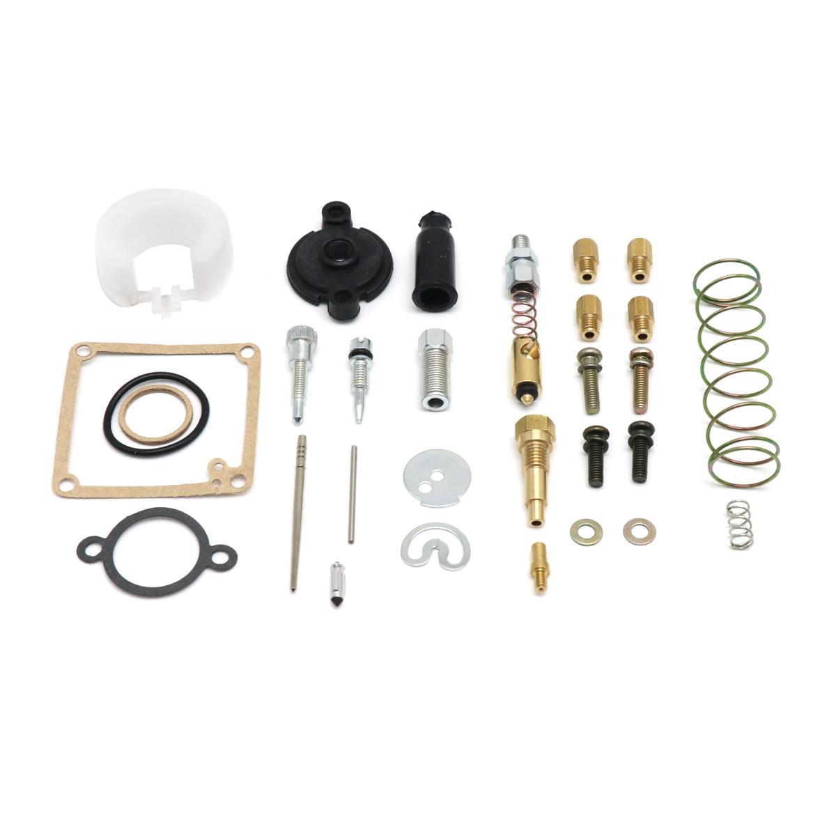 

Sclmotos For AMAL Carburettor Rebuild Kit AMAL Racing Carburettor Repair Kit Float House Seal Adjusting Screw Main jet Idle jet AMAL Repair Kit