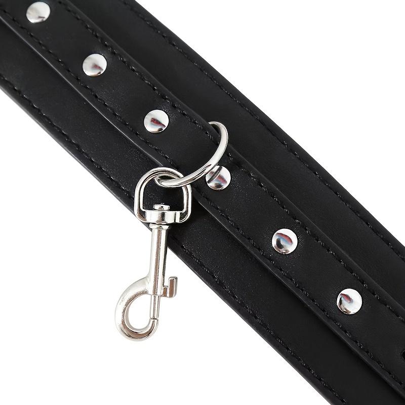 1 Sada BDSM Erotické Lineární Svazování Paže Zápěstí Kloub Sm Sexuální Hračky, Pu Kůže Nastavitelné BDSM Pouta Sexuální Hračky, Hřbetní Pouta na Paži Kůže R