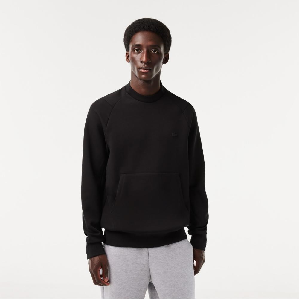

LACOSTE Мужская футболка ACTIVE Double Face с круглым вырезом [черный]