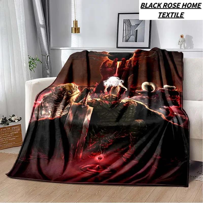 Fashion Art 3D HD Printed Berserk Anime Blanket Family Bedroom Sofa Bed Sheet Plush Sleeping Blanket Camping Warm Cover Blanket