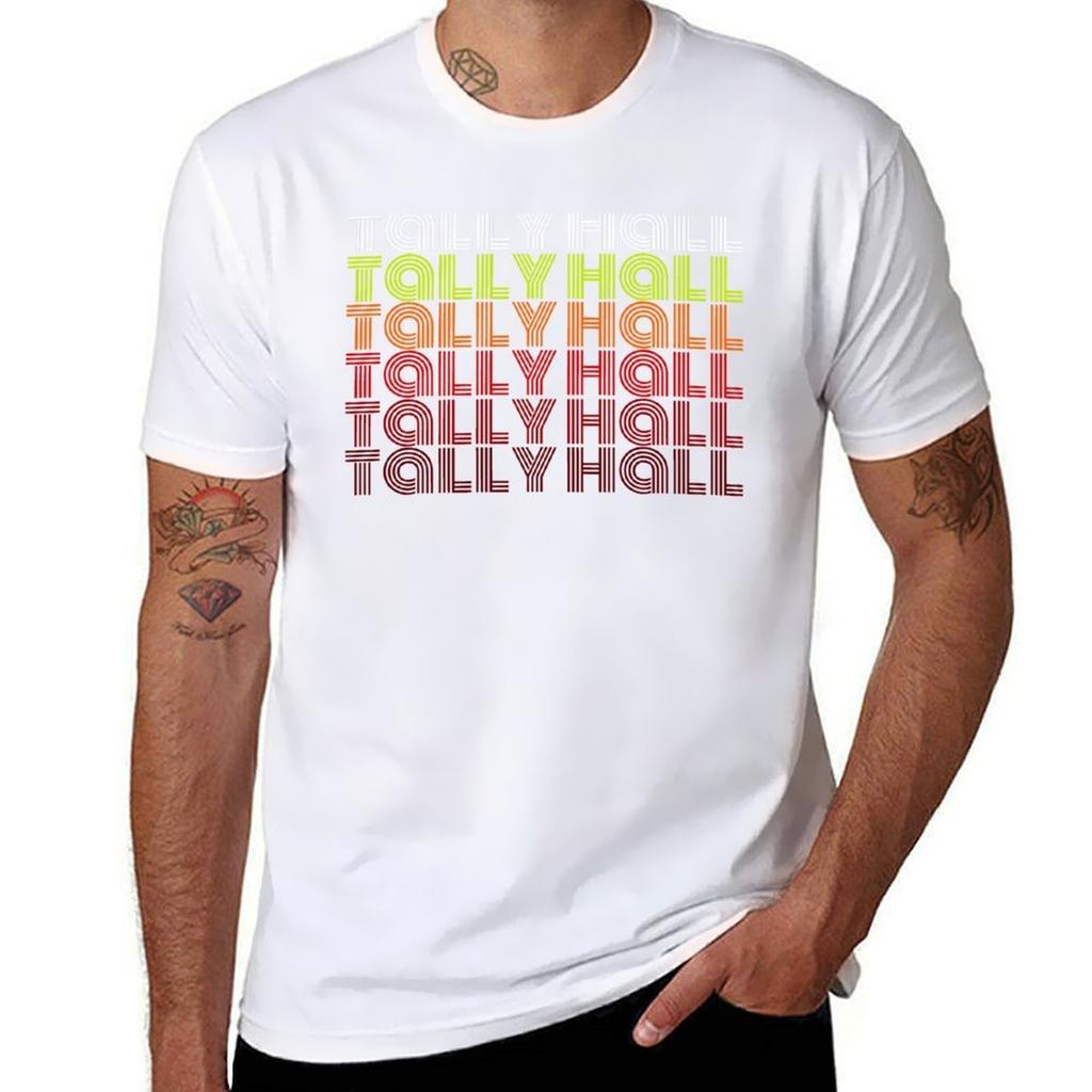 Tally Hall Vintage TShirt Relaxed Casual Short Sleeve Tee