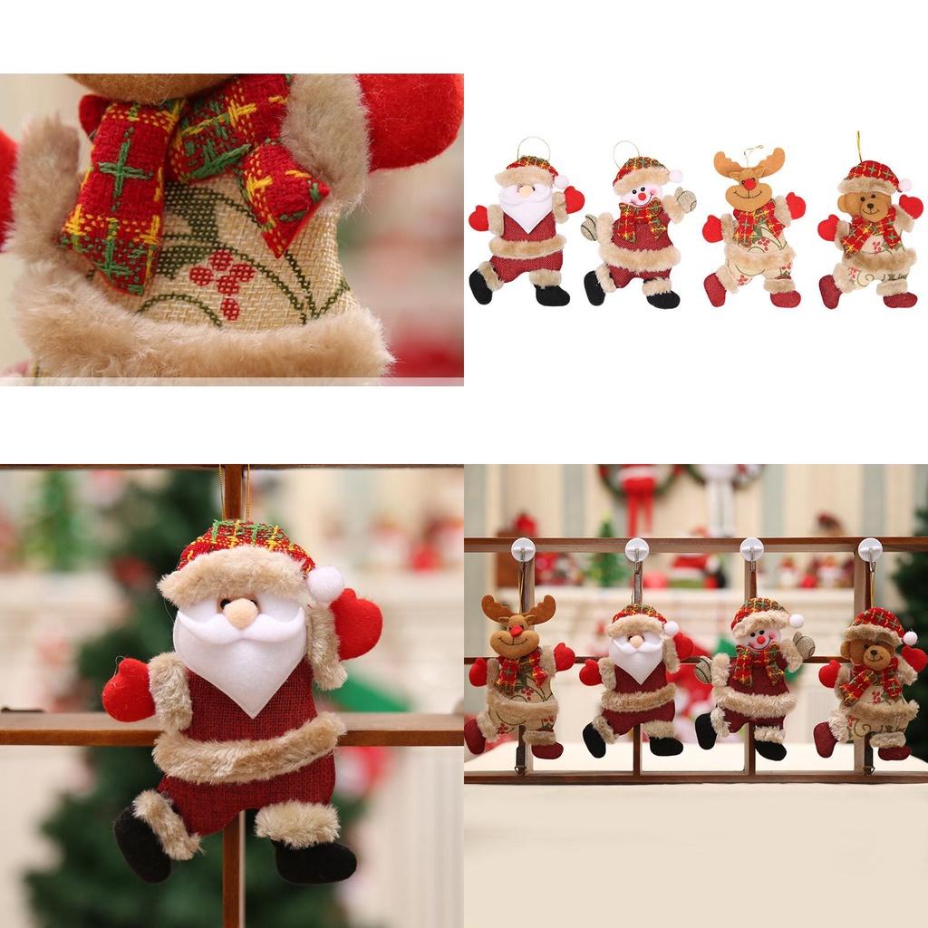 Cute Snowman Pendant Ornament For Christmas Tree Decoration