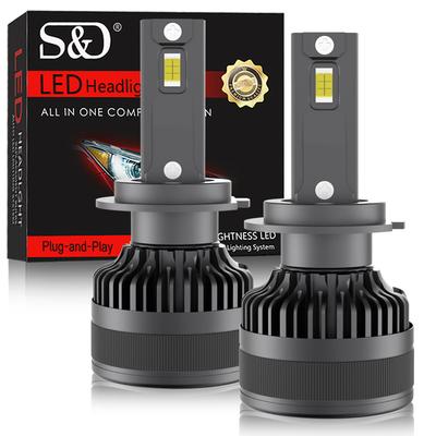 2Pcs 80000LM Canbus H7 H4 Led Headlight Bulbs H8 H11 Led H1 9005 HB3 9006 HB4 9012 HIR2 130W CSP 3570 Auto Headlamp 6000K 12V