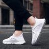 39-47 Large Simple Fashionable Breathable Solid Color Outdoor Sports Shoes Casual Shoes Men's Shoes Running Shoes