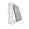 Dog Cat Flap Door Lock Security Flap Door For Dog Cat Kitten Cat Puppy Safety Gate ABS Plastic Large Pet Supplies