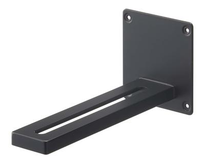 Yamazaki Jitsugyo Board Tweezers and Wood Screws Wall Projector Rack Black W10 X X H11cm Smart Wall Mounted Projector Stand Projector Holder 5898