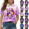 Dziecięce codzienne casualowe koszulki z krótkim rękawem z nadrukiem T-shirty Koszule