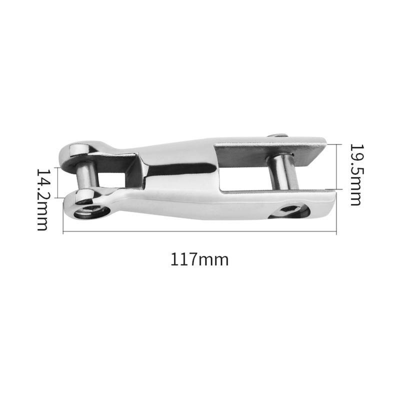 Alastin 316 Stainless Steel Marine Anchor Connector Mirror Polished Finish Anchor Connector Boat Accessories