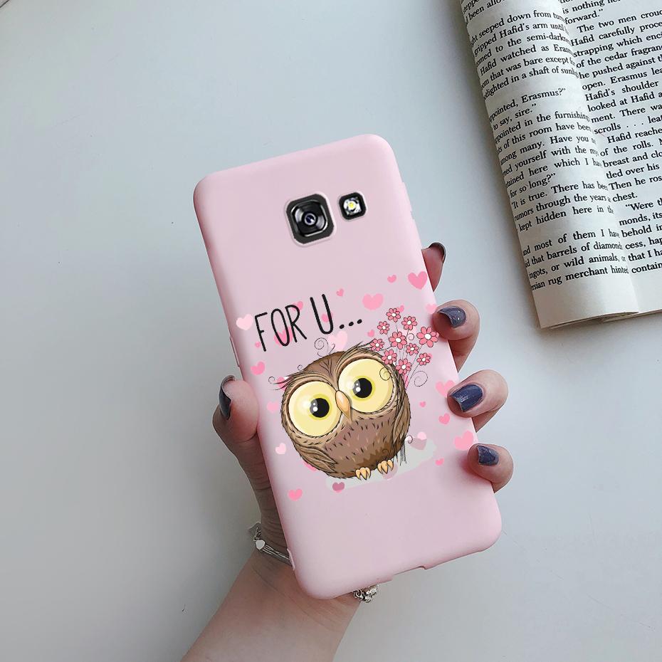 For Samsung Galaxy A5 2016 A510 A5 2017 A520 Case Fashion Sunflower Silicone Soft Phone Case For Samsung A5 A 5 2016 2017 Cover