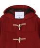 Montgomery Classic Fit Duffle Coat With Wooden - Burnt Orange