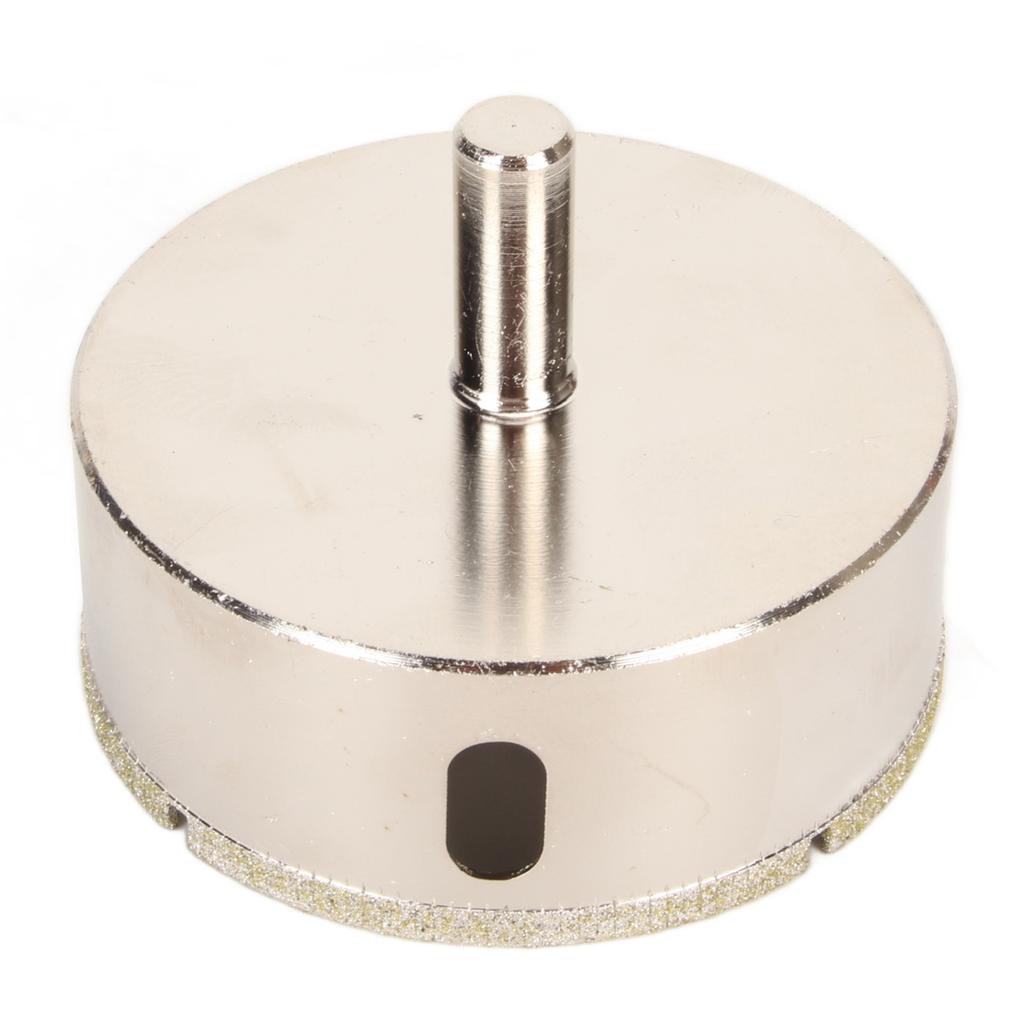 75mm Lochsäge Bohrer Diamantbeschichtung Vernickelt Lochöffner für Keramikfliesen Marmor Glas