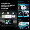MINI Ai Box 2 do 1 Bezprzewodowy Carplay Android Auto Car Adapter WiFi BT5.0 Plug and Play Automatyczne rozpoznawanie Do uniwersalnego samochodu