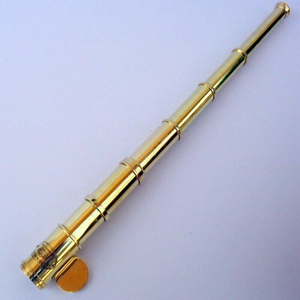 Vintage Nautical Brass Pirate Spyglass Telescope – 40.64 Cm