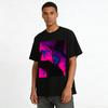 Dark Wizard Print Long Sleeve Top Gothic Trendy Loose Niche Design Unisex Streetwear Pure cotton T-shirt