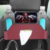 Car Backseat Organizer Storage Box 3 In 1 with Hook Auto Interior Decoration Drink Cup Tissue Phone Holder Travel  Accessories