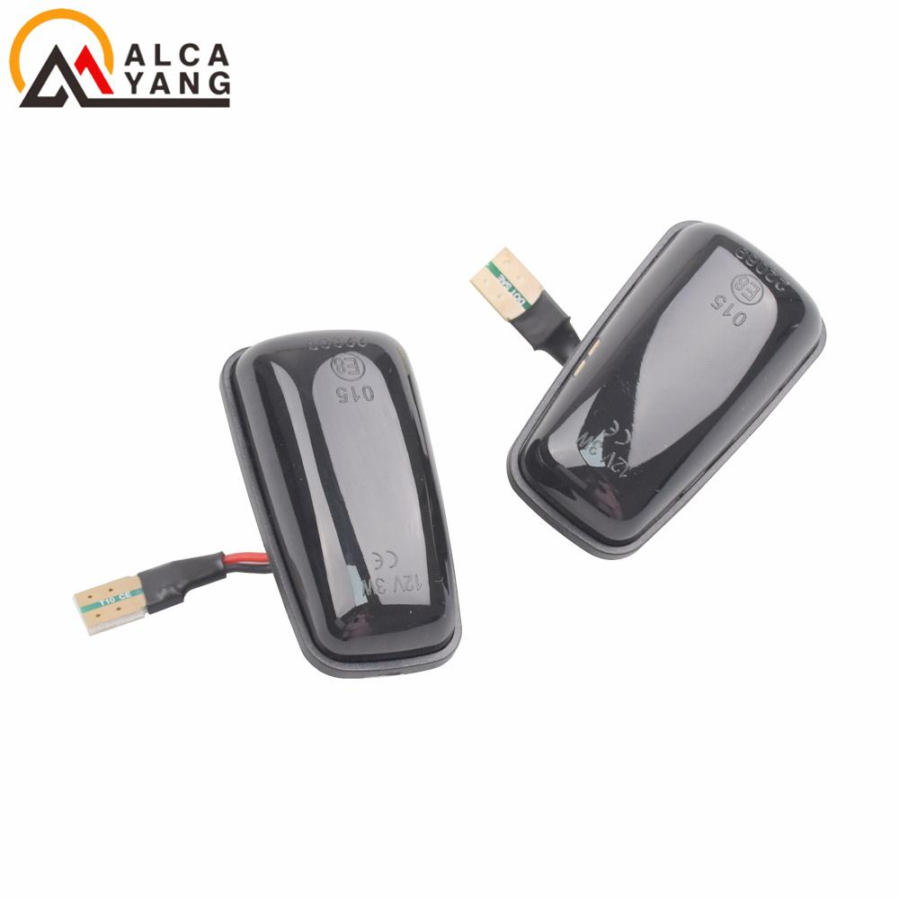 Dynamic LED Turn Signal Side Marker Light For Peugeot 306 106 406 806 Expert Partner For Citroen Berlingo Jumpy Saxo Xantia XM