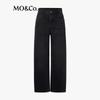 MO&Co. Women's Cropped Low-Waist Denim Jeans