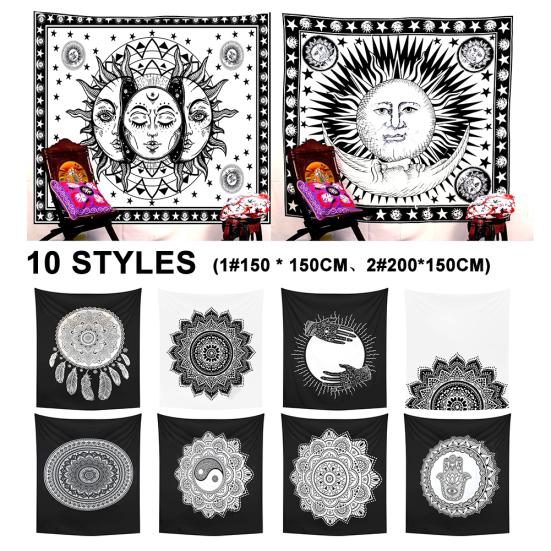 

Мандала настенный ковер гобелен коврик одеяло ковер гостиная домашний декор
