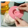 Cute Cat Ear Silicone Cup Lid Food Grade Dustproof Reusable Round Mug Cover for Outdoor Travel Camping Coffee Drink Cups