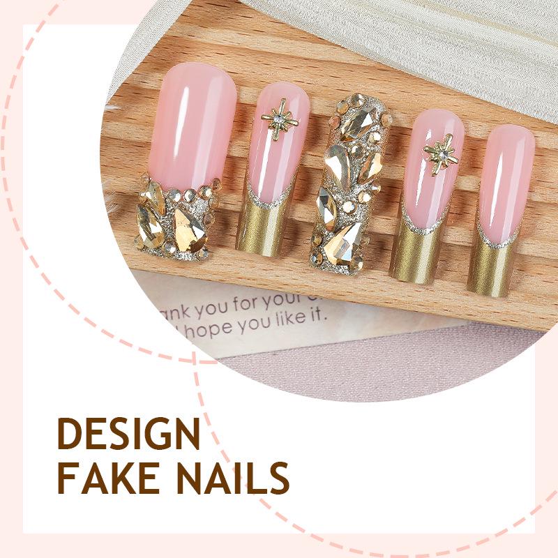 Luxury Starry Nail Art Accessories: Metallic Gold & Silver Stars for Elegant Nail Decor