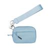 Mini Coin Bag with Wrist Strap And Multiple Card Slots Compartments Zipper Closure Portable Sanitary Napkin Storage Pouch Phone