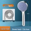 Pressurized Shower Head Set with Coarse Hole Sprinkler for High Water Output and Bath Heater Compatibility