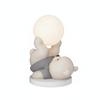 Bear Night Light Tabletop Ornament with Lamp Matte for Nursery, Desk