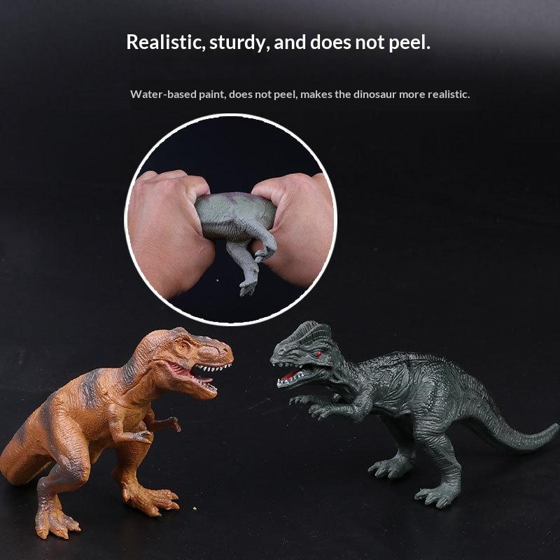 1Pcs Animal Model Prehistoric Dinosaurs Indominus Rex Spinosaurus Action Figures Simulation Pvc Toy For Kids