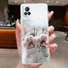 Back Cover For Vivo V21e V21 4G 5G Luxury Cute Cool Boy Girls Phone Case Vivo V2061 V2066 V2050 Soft Silicone Transparent Casing