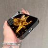Trendy Aurora Golden Line Eagle Pattern Phone Case for S22 Ultra S23 S23 Ultra S24 S24 FE S24 Ultra S25 S25 Ultra S25 Plus