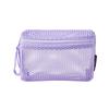 Casual Nylon Storage Pouch Hand-held With Zipper Cosmetic Bag Multipurpose Mesh Pouch Travel