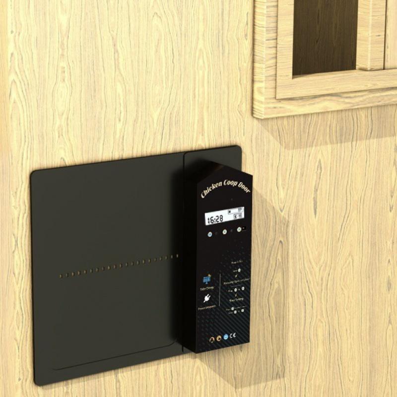 Porta Automatica Per Pollaio - Timer Programmabile - Display LCD - Antipinzamento - A Batteria - Facile Installazione - Foto 7