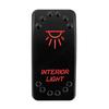 12V 20A Red Led Light Spot Lights Bar Rocker Switch Waterproof Toggle for Car Boat Marine ARB/CARLING/NARVA/4x4 Switch Replace Battery Switches5