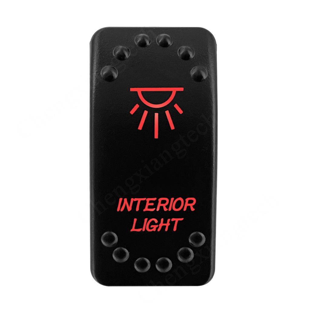 12V 20A Red Led Light Spot Lights Bar Rocker Switch Waterproof Toggle for Car Boat Marine ARB/CARLING/NARVA/4x4 Switch Replace Battery Switches5