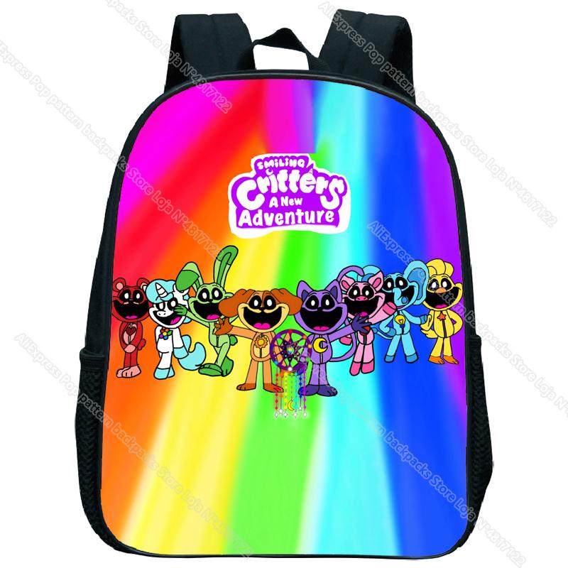 Critter Kindergarten Rucksack Catnap Dogday Kinder Schultasche Anime Trend Büchertasche Junge Mädchen Kinder Bagpack Reiserucksäcke