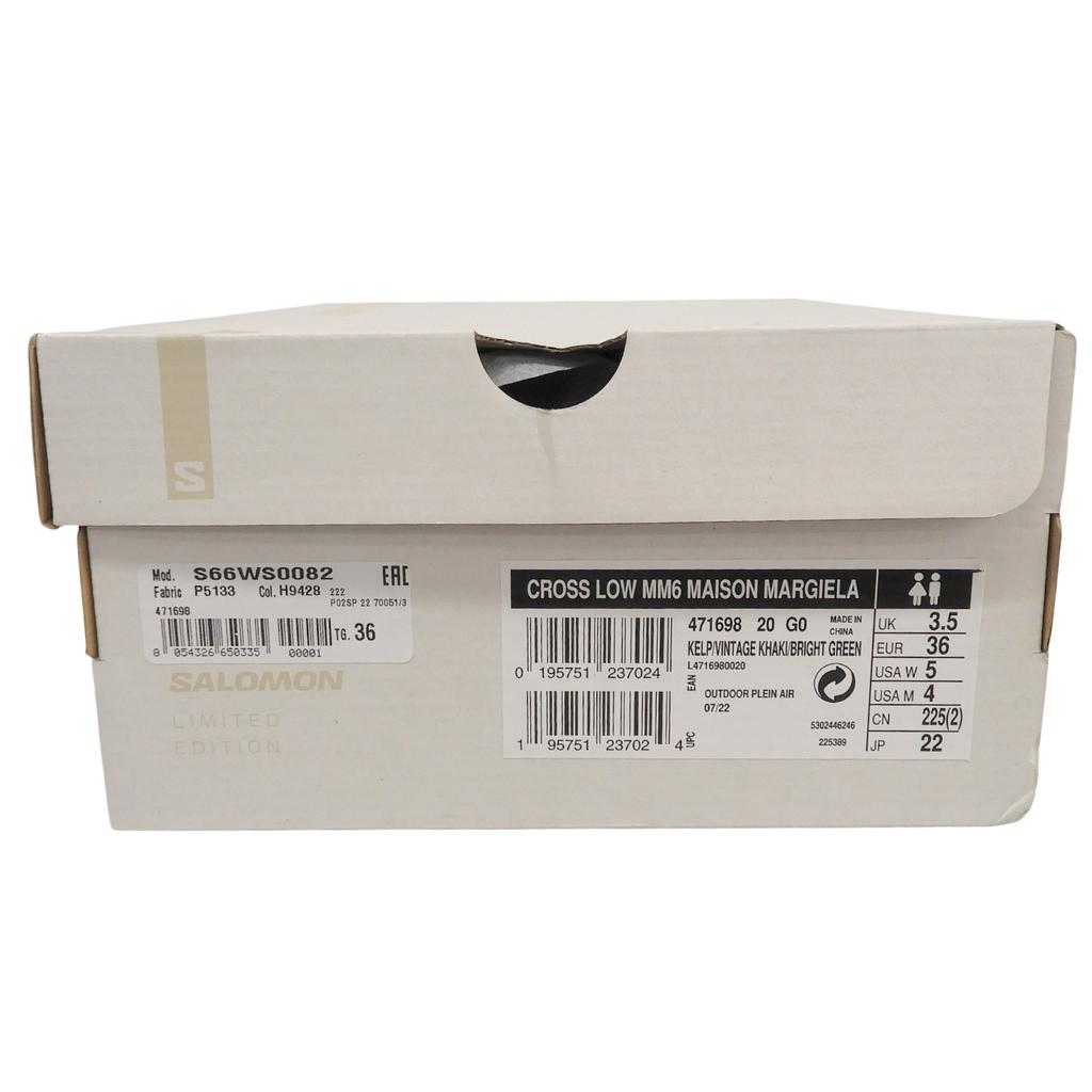 Excellent MM6 Maison Margiela Salomon sneakers Women 22cm 471698 S66WS0082 Used