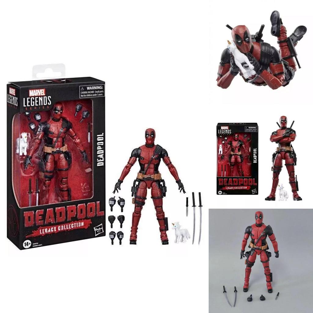 Deadpool Action Figure With Articulated Joints And Movie Accurate Wolverine Suit
