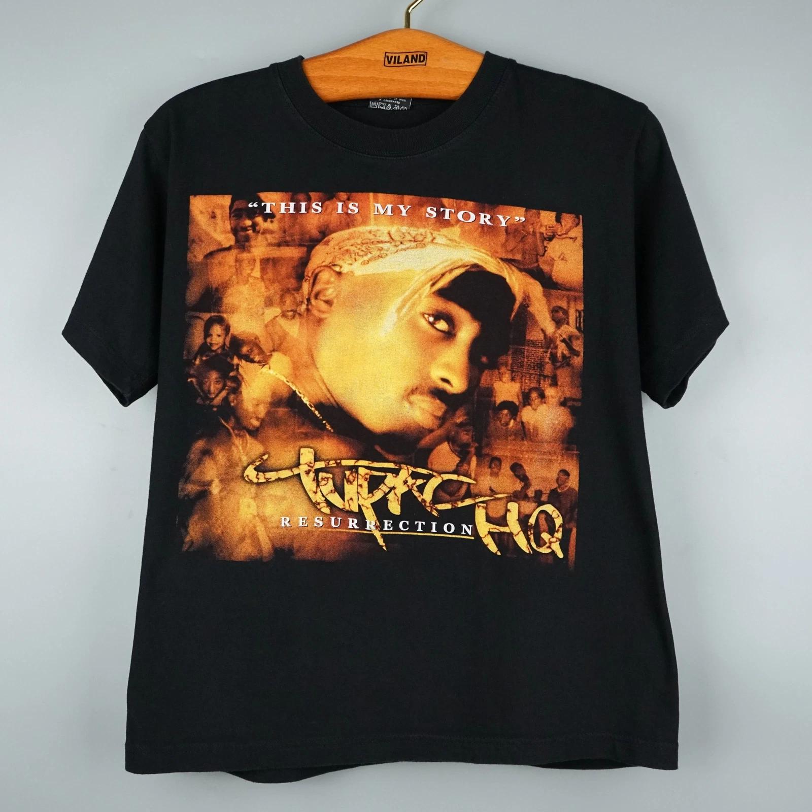 

vintage 2pac t shirt L