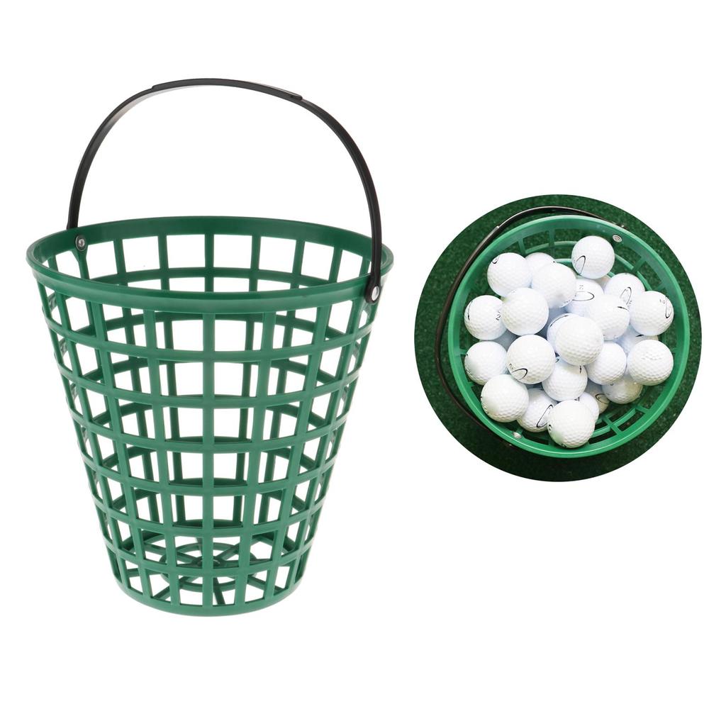 Solid Golf Ball Basket Range Bucket 