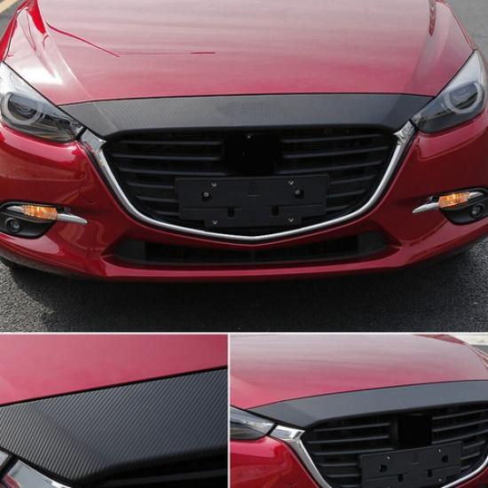 3D Car Interior Panel Black Carbon Fiber Vinyl Wrap Sticker DIY Accessories