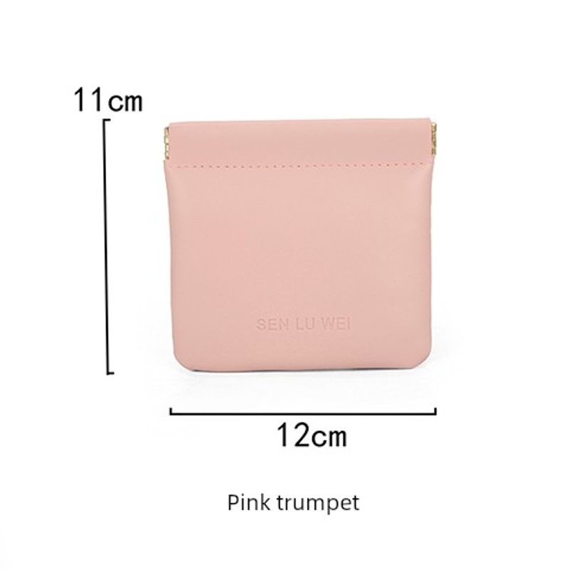 

Shrapnel Cosmetics Bag Closed Lipstick Pack Earphone Cosmetic Bag Small Bag Carry-on Bag Mini Data Cable Cosmetics Bag p970_pink small size