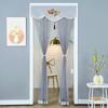 All-Season Household Curtains: Summer Mosquito and Insect-Proof, No-Drilling, Telescopic-Rod Sheer Curtains for Bedroom and Kitchen Room Dividers