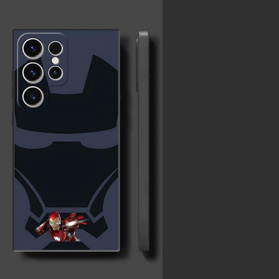 Marvel Iron Man Art Case for Samsung Galaxy S26 S10 S9 S20 S25 Ultra S21 FE Note 20 Ultra 8 9 10 S24 Plus S23 Funda Phone Cover