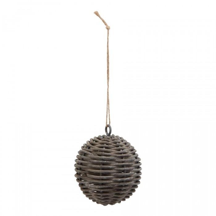 Hill Interiors The Noel Collection Wicker Bauble