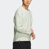 Adidas Sweatshirts Men's Green Crew Neck Moderate Regular HM2943