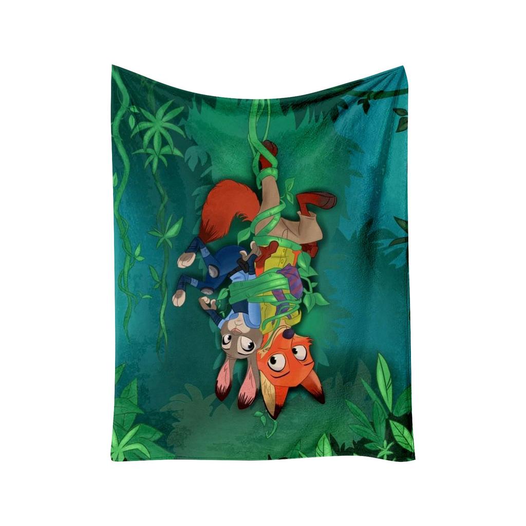 Soft Flannel Blanket, Anime-themed Shawl Blanket, Sofa Blanket, Daily Shawl Blanket