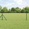vidaXL Hexagonal Fence Grey 0.4x50 M Steel 3352836