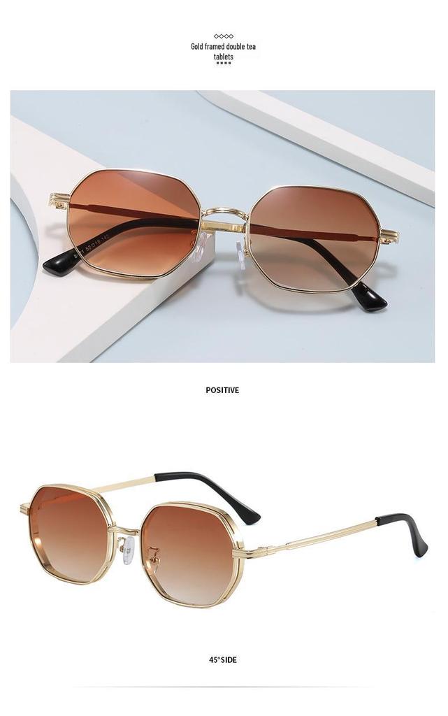 Unisex Street Style Small Frame Sunglasses with UV Protection – Trendy for Small Faces