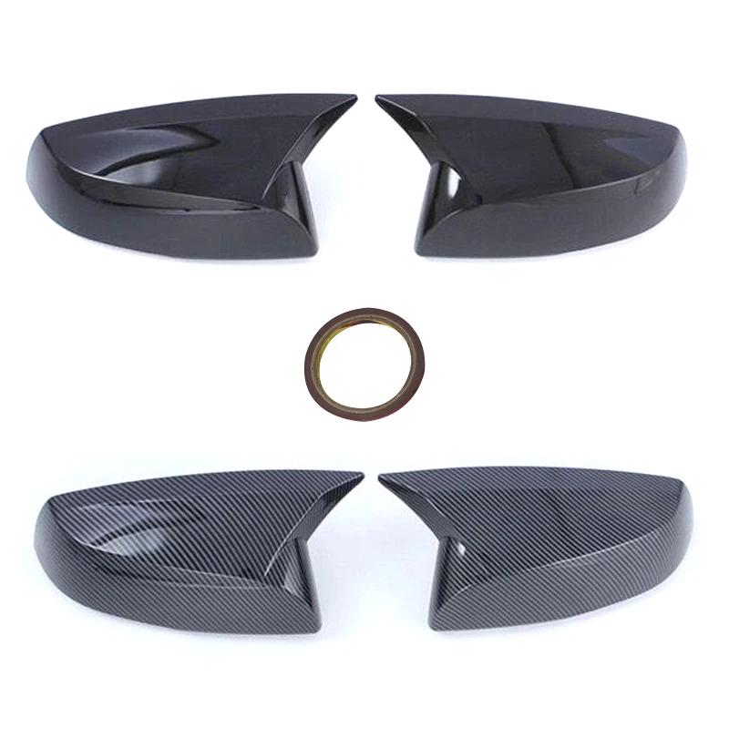 For Toyota Sienna 2025 2025 Car ABS Carbon Fiber Side Rearview Mirror Cover Trim Sticker for Rav4 2019+ Accessories