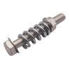 MERIGLARE 2pcs/pcs M10x1.5 Exhaust Bolt and Spring Kit, Durable Material High Reliability